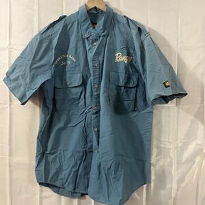 Ranger Boats Shirt XL Button Down Ranger Cup Fishing Tournament Vintage 90s